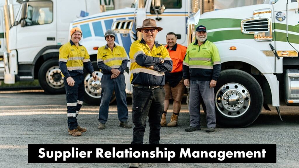 Supplier Relationship Management